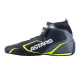 Scarpe FIA scarpe da corsa Alpinestars Tech-1 T V3, Nero/Grigio/Giallo | race-shop.it
