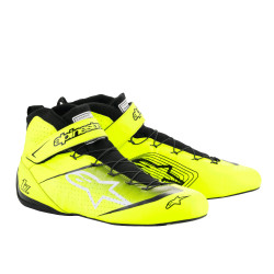 FIA scarpe da corsa Alpinestars Tech-1 Z V3, Giallo Fluo/Nero