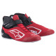 Scarpe da karting Alpinestars Tech-1 K V2, rosso/nero/bianco