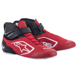 Scarpe da karting Alpinestars Tech-1 K V2, rosso/nero/bianco
