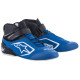 Scarpe da karting Alpinestars Tech-1 K V2, blu/nero/bianco
