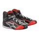 Scarpe da karting per bambini Alpinestars Tech-1 K, nero/bianco/rosso