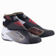 Scarpe da karting Alpinestars Tech-1 KZ V2, nero/bianco/oro