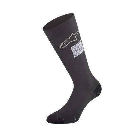 Abbigliamento intimo Alpinestars ZX V4 calzini con omologazione FIA, Nero | race-shop.it