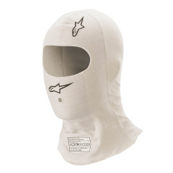 Sottocasco ignifugo omologato FIA Alpinestars ZX EVO V2, bianco/grigio