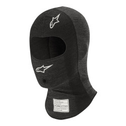 Alpinestars ZX passamontagna Evo V2 con FIA, Nero/Grigio