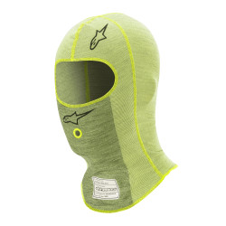 Alpinestars ZX passamontagna Evo V2 con FIA, Giallo Fluo/Giallo Scuro