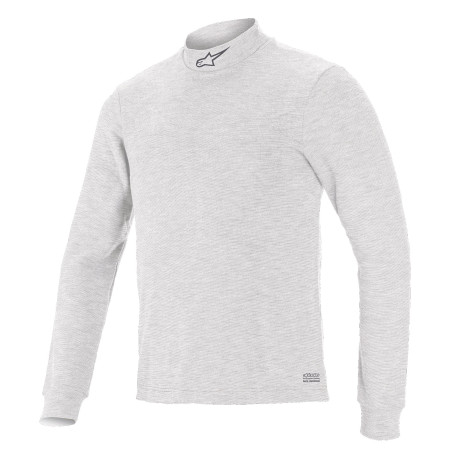 Abbigliamento intimo Maglia ignifuga a maniche lunghe omologata FIA ALPINESTARS RACE V3, bianco | race-shop.it