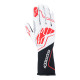 Guanti da gara Alpinestars Tech-1 ZX V4 con FIA, Nero/Bianco/Rosso