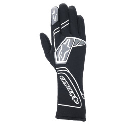 Guanti da gara omologati FIA Alpinestars Tech-1 Start V4, nero