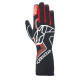 Guanti da gara omologati FIA Alpinestars Tech-1 Race V4 (cuciture esterne), nero/rosso