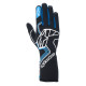 Guanti da gara Alpinestars Tech-1 Race V4 con FIA, Nero/Blu
