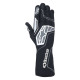 Guanti da karting omologati FIA Alpinestars Tech-1 KX V4 (cuciture esterne), nero/antracite