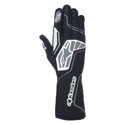 Guanti da gara Alpinestars Tech-1 KX V4 con FIA, Nero/Antracite