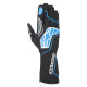 Guanti da karting omologati FIA Alpinestars Tech-1 KX V4 (cuciture esterne), nero/blu
