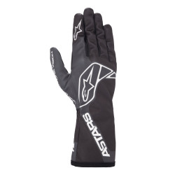 Guanti da karting Alpinestars Tech-1 K Race V2 One Vision (cuciture interne), nero/grigio