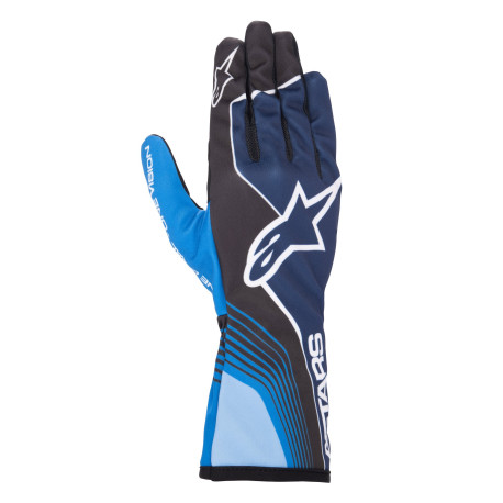 Guanti Guanti da karting Alpinestars Tech-1 K Race V2 Future (cuciture interne), blu navy/nero | race-shop.it