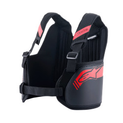 ALPINESTARS paracostole per bambini Bionic, nero/rosso