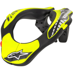 Alipnestars Supporto per il collo per bambini, Nero/Giallo