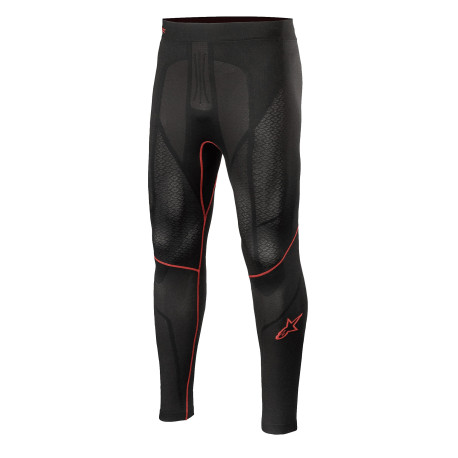 Abbigliamento intimo Alpinestars Ride Tech V2 pantalone intimo per estate, Nero/Rosso | race-shop.it