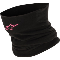 Alpinestars Neck Warmer collare, Nero/Rosa
