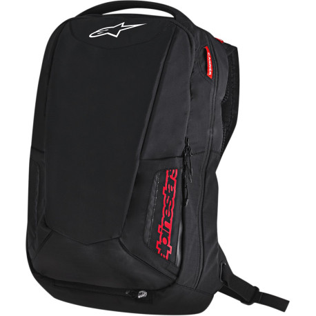 Borse, portafogli Alpinestars City Hunter Zaino, Nero/Rosso | race-shop.it
