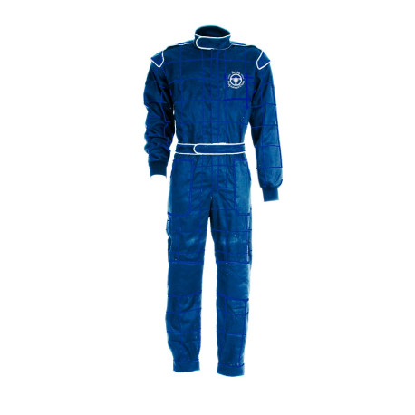 Tute RETRO BRANDS child`s racing suit - blue | race-shop.it