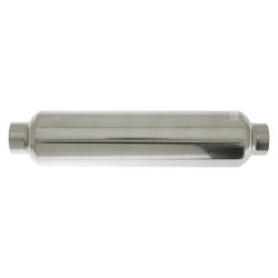 Silenziatore centrale RACES 2, ingresso/uscita 2,25" (57mm)