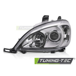FARI CROMATI LATO SINISTRO adatti per MERCEDES W163 01-05