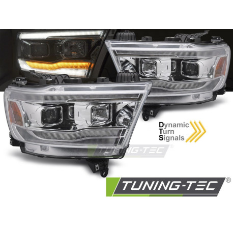 Fari DODGE RAM 19-22 TUBO CROMATO SEQ | race-shop.it