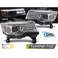 CHRYSLER JEEP GRAND CHEROKEE 14-21 LAMPA TUBOLARE CROMATA SEQ HID
