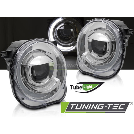 Fari JEEP RENEGADE 14- TUBE LIGHT CHROME | race-shop.it