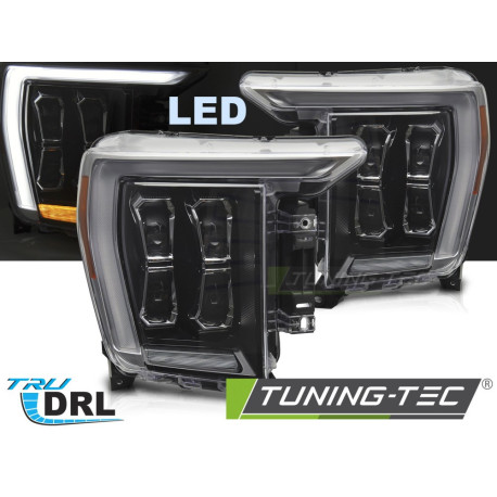 Fari FARI A LED NERI DRL compatibili con FORD F150 MK14 20-23 | race-shop.it