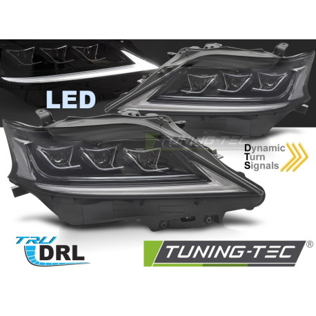 Fari FANALI ANTERIORI LEXUS RX 12-15 LED NERI | race-shop.it