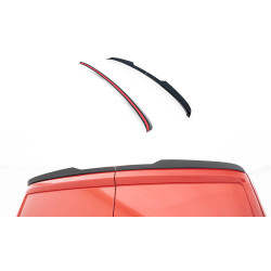 MAXTON DESIGN estensione spoiler per Ford Transit Custom Mk2, nero lucido