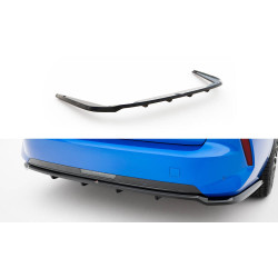 MAXTON DESIGN splitter posteriore per Opel Astra Sports Tourer L (MK6) (con barre verticali), nero lucido