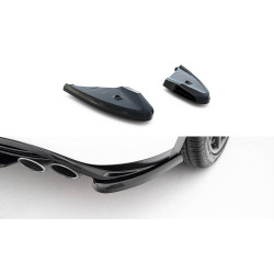 MAXTON DESIGN splitter laterali posteriori per Volkswagen T-Roc R Mk1, nero lucido
