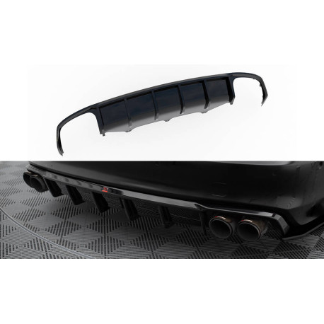 Body kit e accessori visivi MAXTON DESIGN diffusore posteriore per Audi S7 C7 (scarico 2+2) | race-shop.it