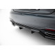 Body kit e accessori visivi MAXTON DESIGN splitter posteriore per Audi A5 F5 Facelift (con barre verticali), nero lucido | race-shop.it