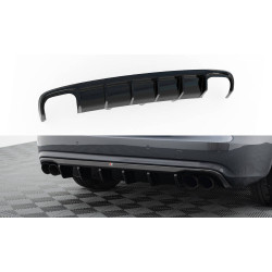 MAXTON DESIGN diffusore posteriore per Audi A4 B8 Facelift (scarico 2+2)