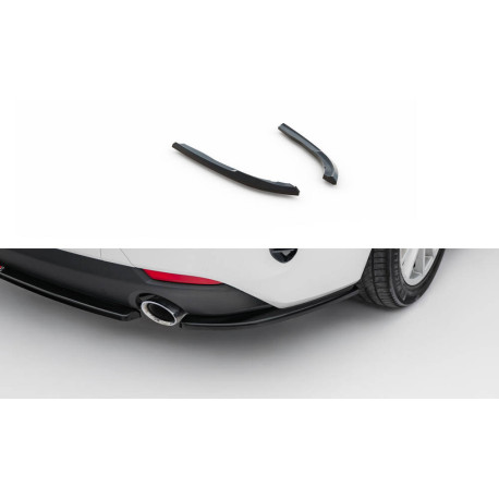 Body kit e accessori visivi MAXTON DESIGN splitter laterali posteriori per BMW 4 Coupe / Cabrio G22 / G23, nero lucido | race-shop.it