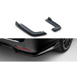 MAXTON DESIGN splitter laterali posteriori per Mercedes-Benz V-Class AMG-Line W447 Facelift, nero lucido, V3