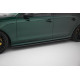 Body kit e accessori visivi MAXTON DESIGN diffusori minigonne per Audi A6 S-line / S6 C7, nero lucido, V2 | race-shop.it