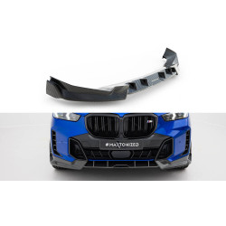 MAXTON DESIGN splitter anteriore per BMW X5 M-Pack G05 Facelift, prepreg carbonio