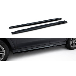 MAXTON DESIGN diffusori minigonne per Mercedes-AMG / AMG-Line GLE SUV W167 / W167 Facelift, nero lucido