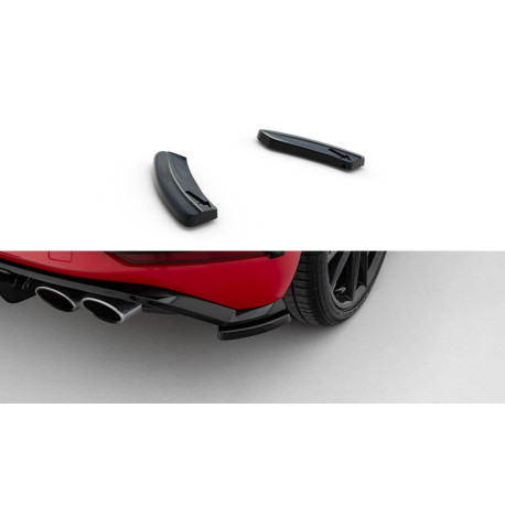 Body kit e accessori visivi MAXTON DESIGN splitter laterali posteriori per Volkswagen Golf Hatchback R / R-Line Mk7 Facelift | race-shop.it