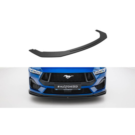 Body kit e accessori visivi MAXTON DESIGN Street Pro splitter anteriore + alette per Ford Mustang GT Mk7 | race-shop.it
