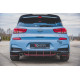 Body kit e accessori visivi MAXTON DESIGN Street Pro diffusore posteriore per Hyundai I30 N Mk3 Hatchback, V1 | race-shop.it