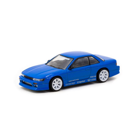 Modelli dell'auto Tarmac Works 1/64 - Nissan Silvia S13 Vertex | Blue Metallic | race-shop.it