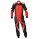 Tute CIK-FIA tuta da gara OMP KS-3X ART nero/rosso | race-shop.it